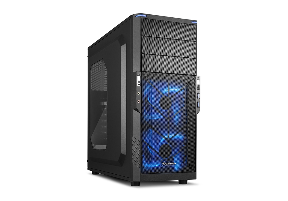 Sharkoon ATX case 3x 5.25